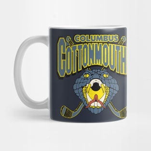 Defunct Columbus Cottonmouths Hockey Team Mug